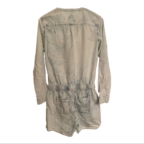 JOE'S Jeans The Drawstring Romper hickory stripe - Picture 14 of 15